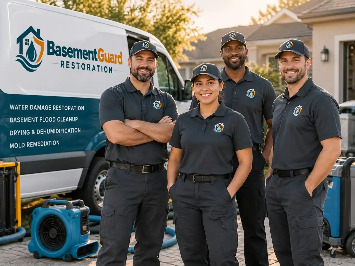 Basement Water Damage Restoration company in Strang, NE